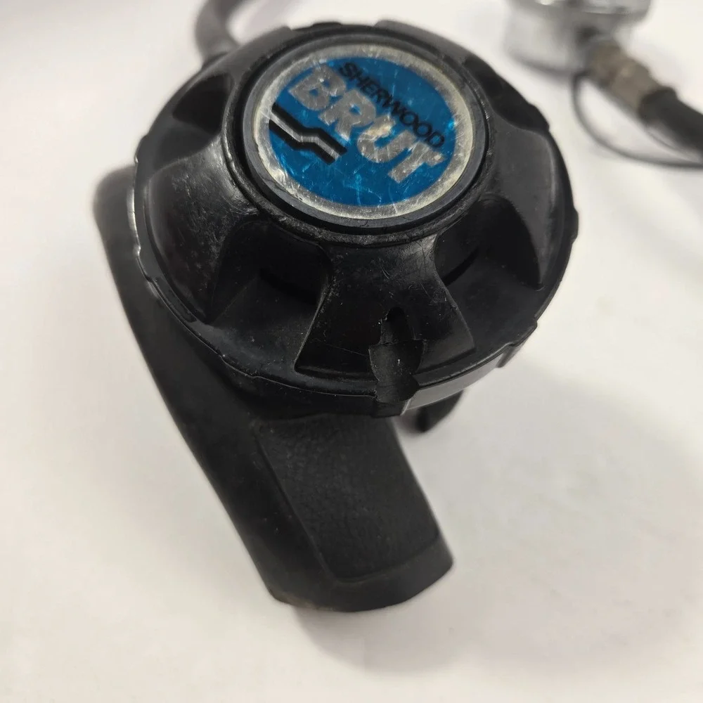 Sherwood Brut Scuba Diving Regulator Set Yoke 1st Stage Ocean Dynamics SPG Gauge